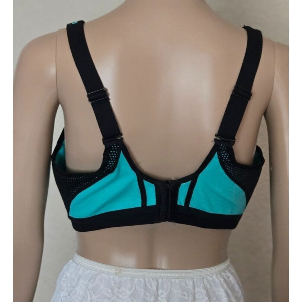 WACOAL 855229 Full Coverage Underwire unlined Sports Bra multicolor size 38C - Picture 4 of 7